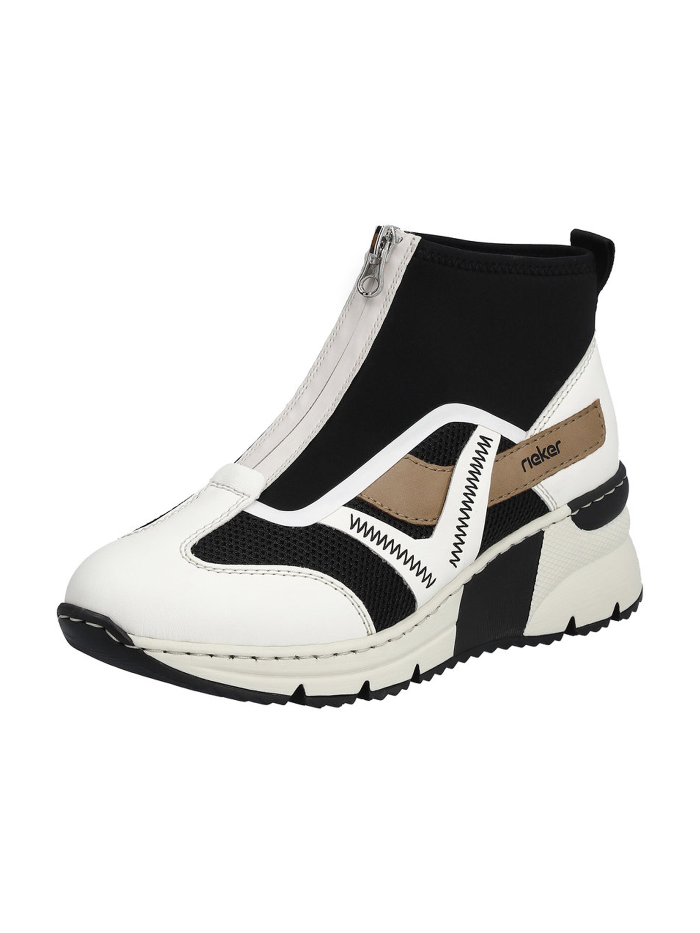 Rieker Korkeavartiset tennarit värissä valkoinen: etupuoli