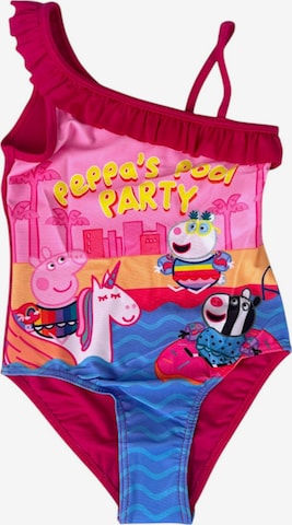 Peppa Pig Badeanzug 'Peppa Pig Badeanzug' in Pink: Vorderseite
