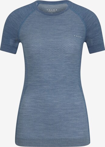 FALKE Base Layer in Blau: Vorderseite
