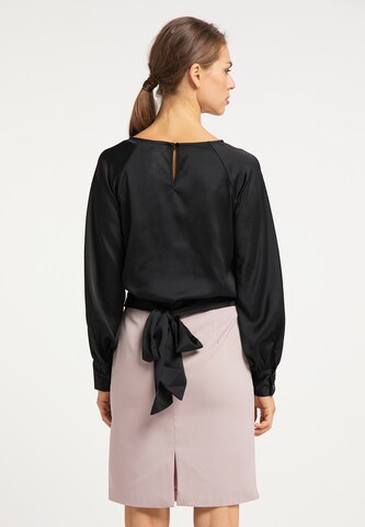 usha BLACK LABEL Blouse in Zwart