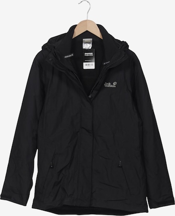 JACK WOLFSKIN Mantel XL in Schwarz: Vorderseite
