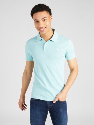 GUESS Shirt 'Nolan' in Blue: front