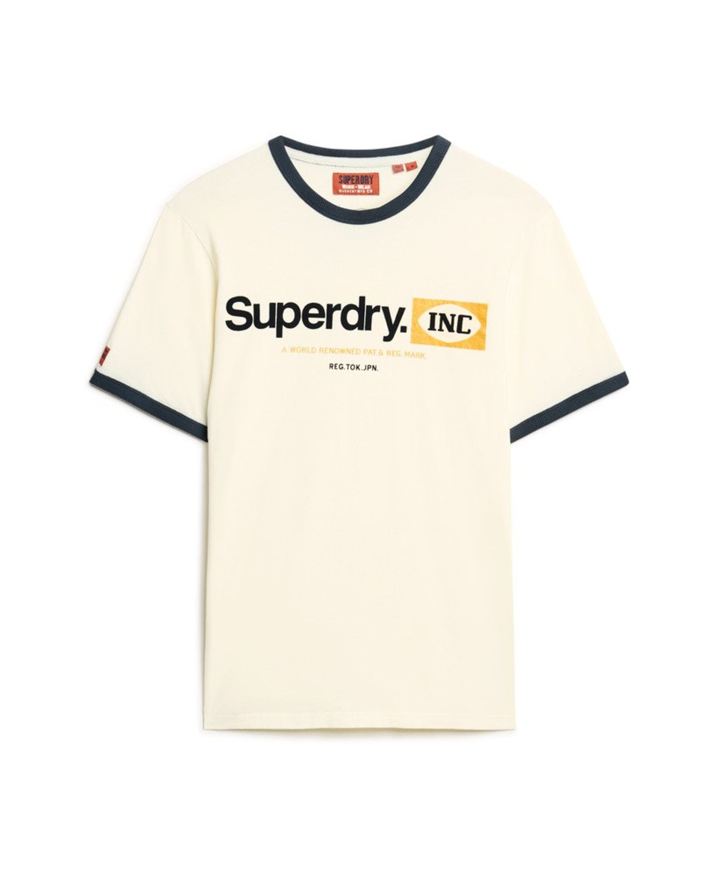 Superdry & Co Shirt in Weiß: Vorderseite