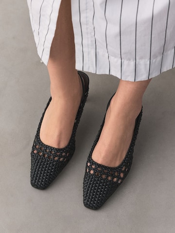 Next Slingpumps 'Forever Comfort' in Zwart