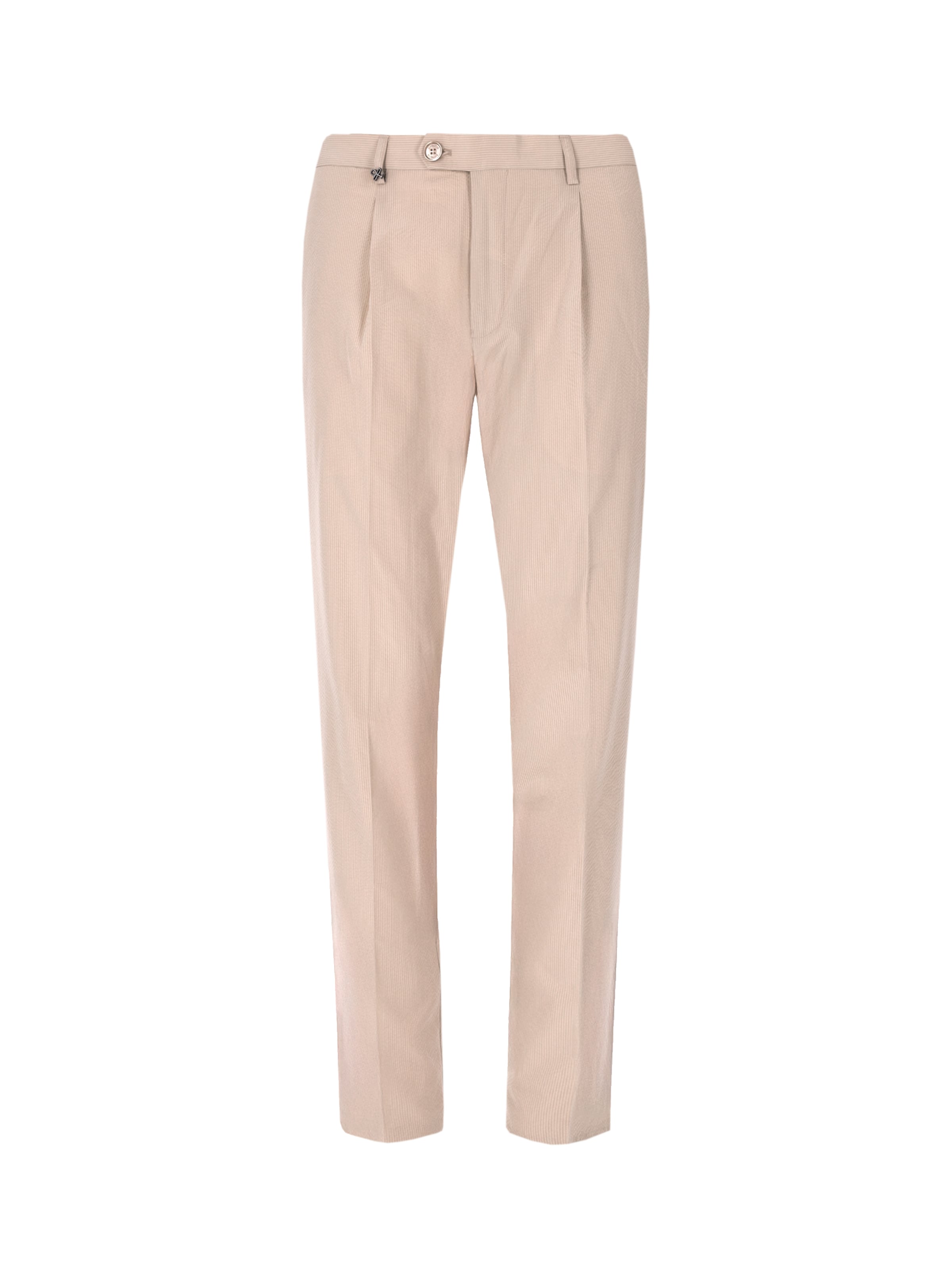 Distretto12 Regular Hose 'AREZZO' in Beige: Vorderseite