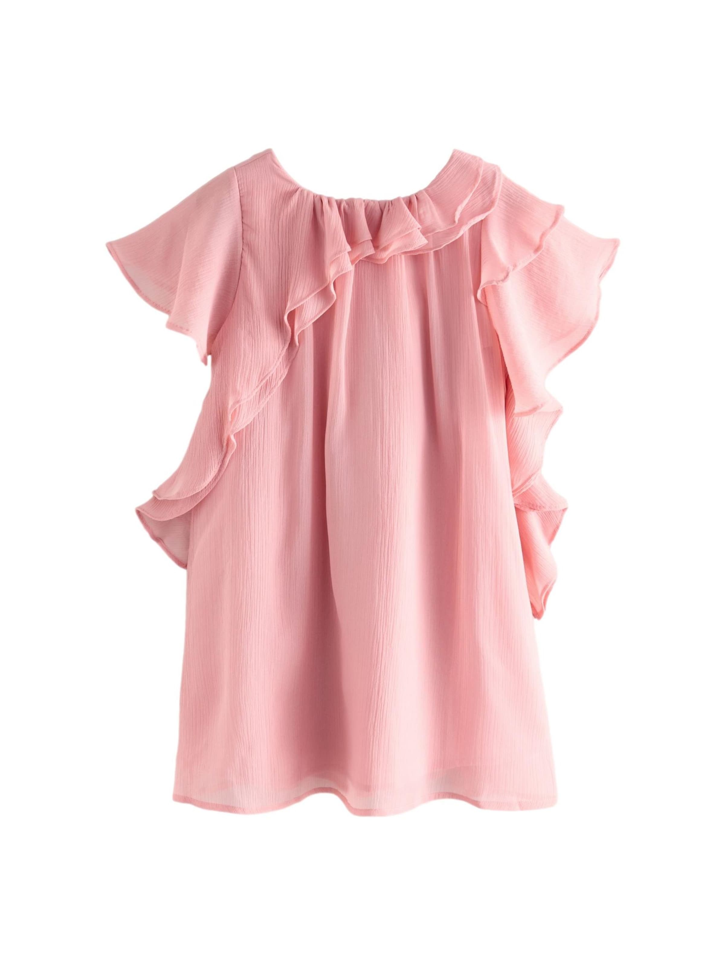 LAURA ASHLEY Рокля в розово: отпред