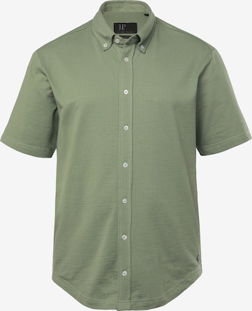 JP1880 Overhemd in Groen: voorkant