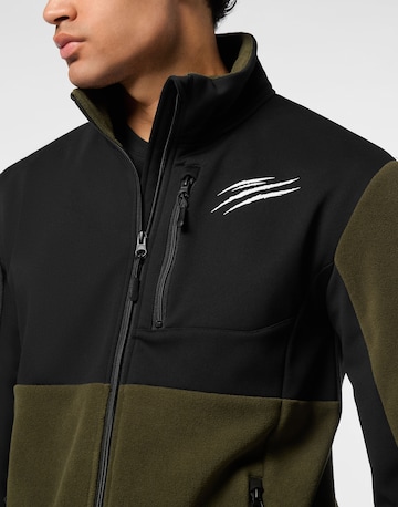 Plein Sport - Casaco de velo em verde