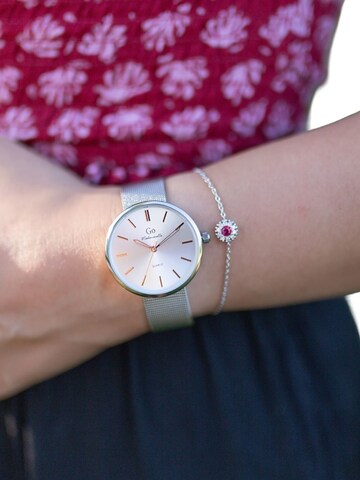 GO GirlOnly Analoog horloge in Zilver: voorkant