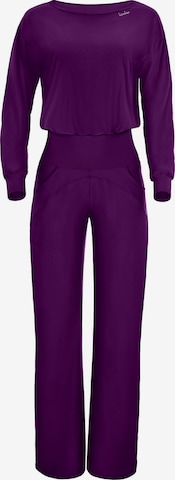 purpurinė Winshape Vienos dalies kostiumas: priekis