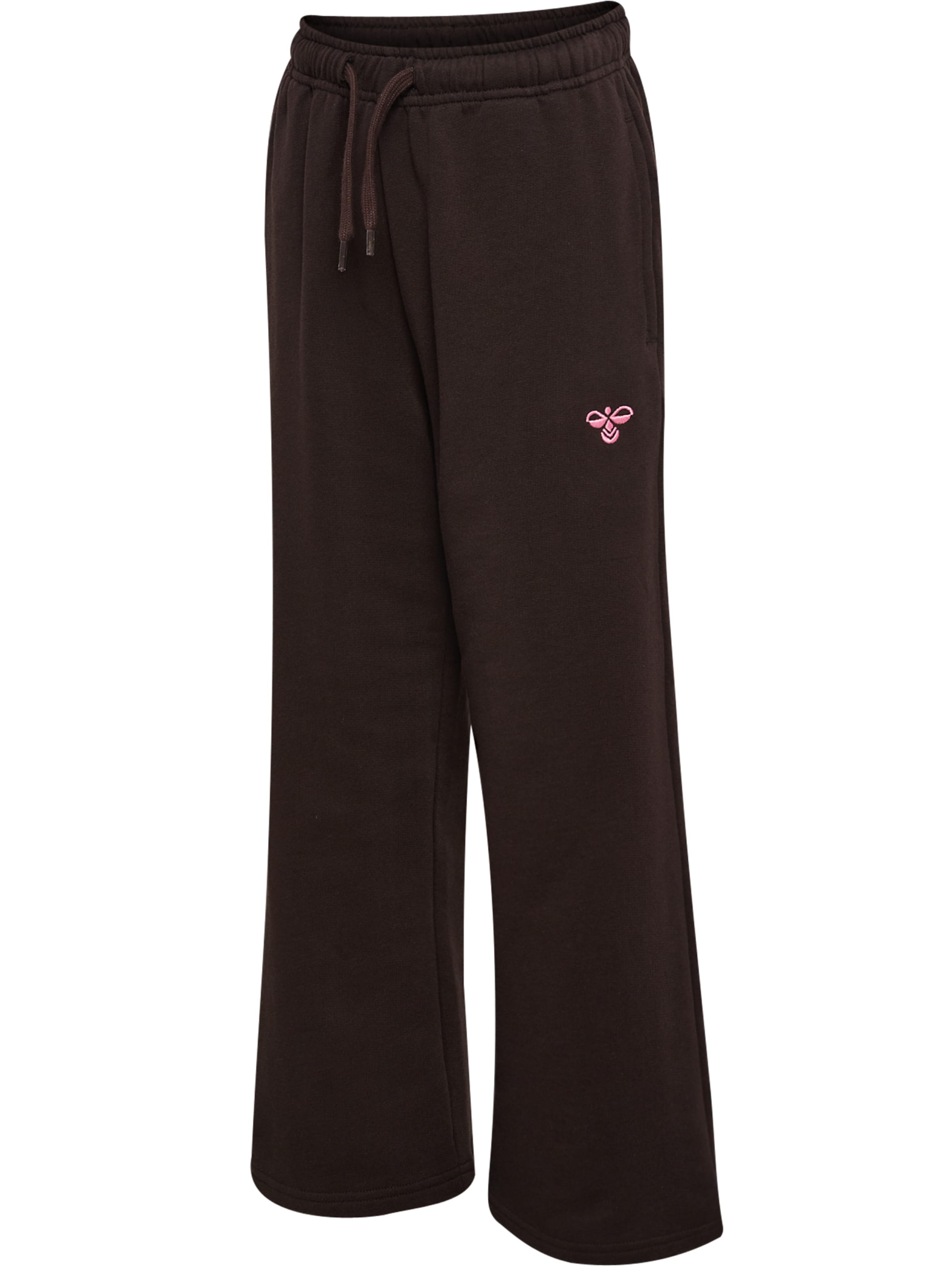 Hummel Wide leg Trousers 'Jump' in Brown