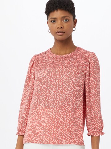 MSCH COPENHAGEN Shirt 'Clover' in Rood: voorkant