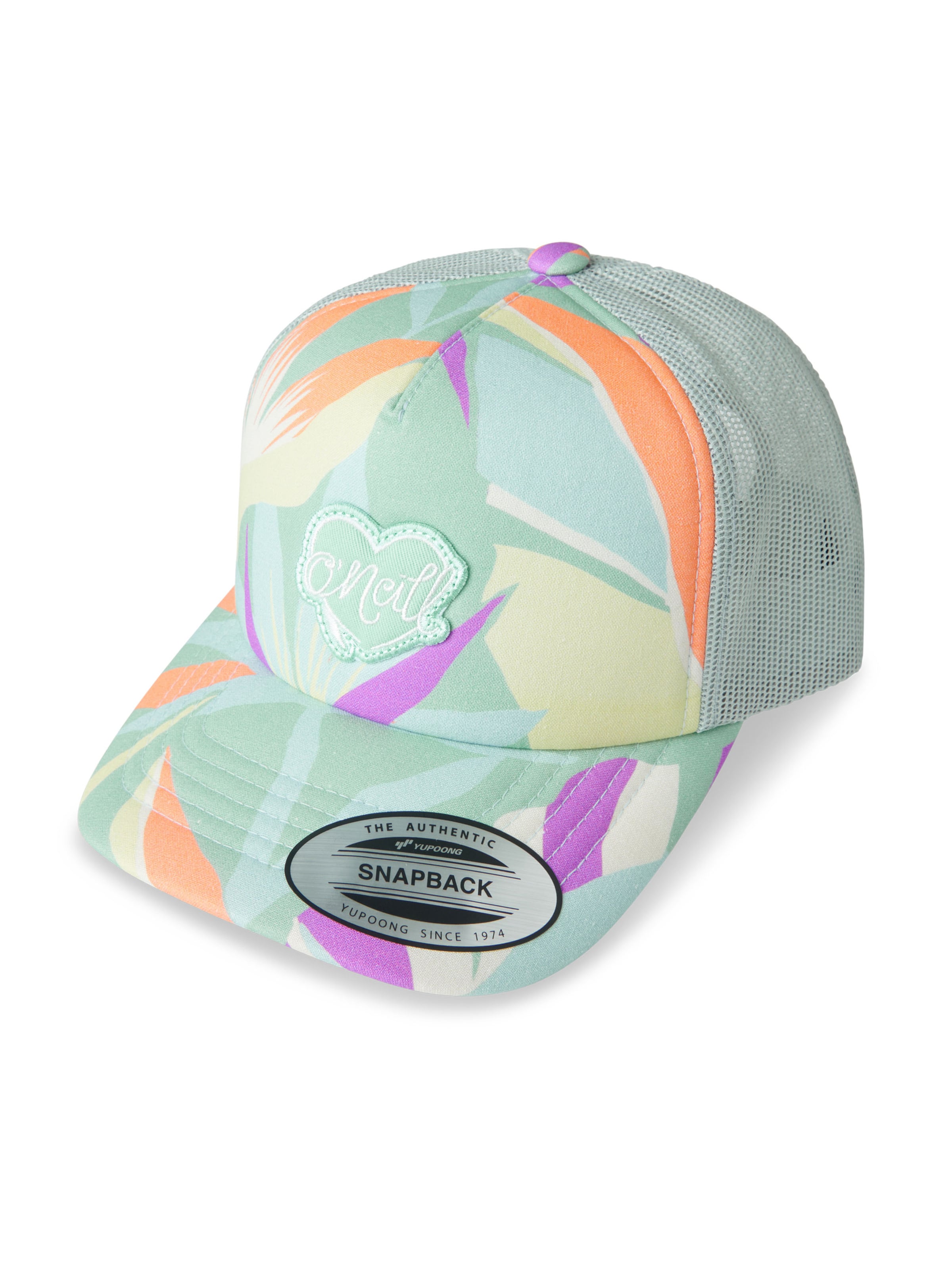 O'NEILL - Chapéu 'O'Neill Summer Camp' em verde: frente