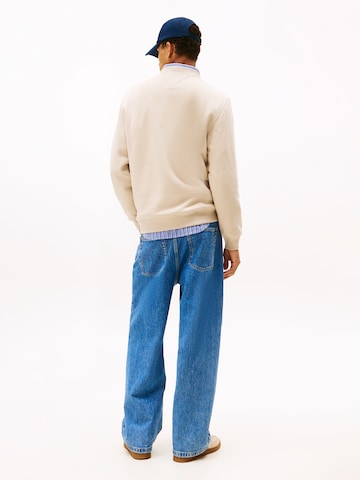 Tommy Jeans Mikina – béžová