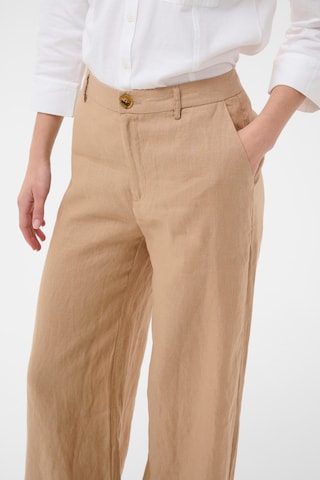 Wide Leg Pantalon 'NinnesPW' Part Two en beige