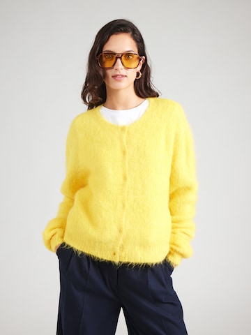 AMERICAN VINTAGE Вязаная кофта 'NIBY' в Желтый: спереди