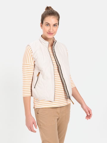 CAMEL ACTIVE Vest in White: front