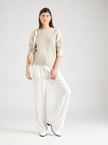 JDY Pullover 'JDYSILJA' in Beige