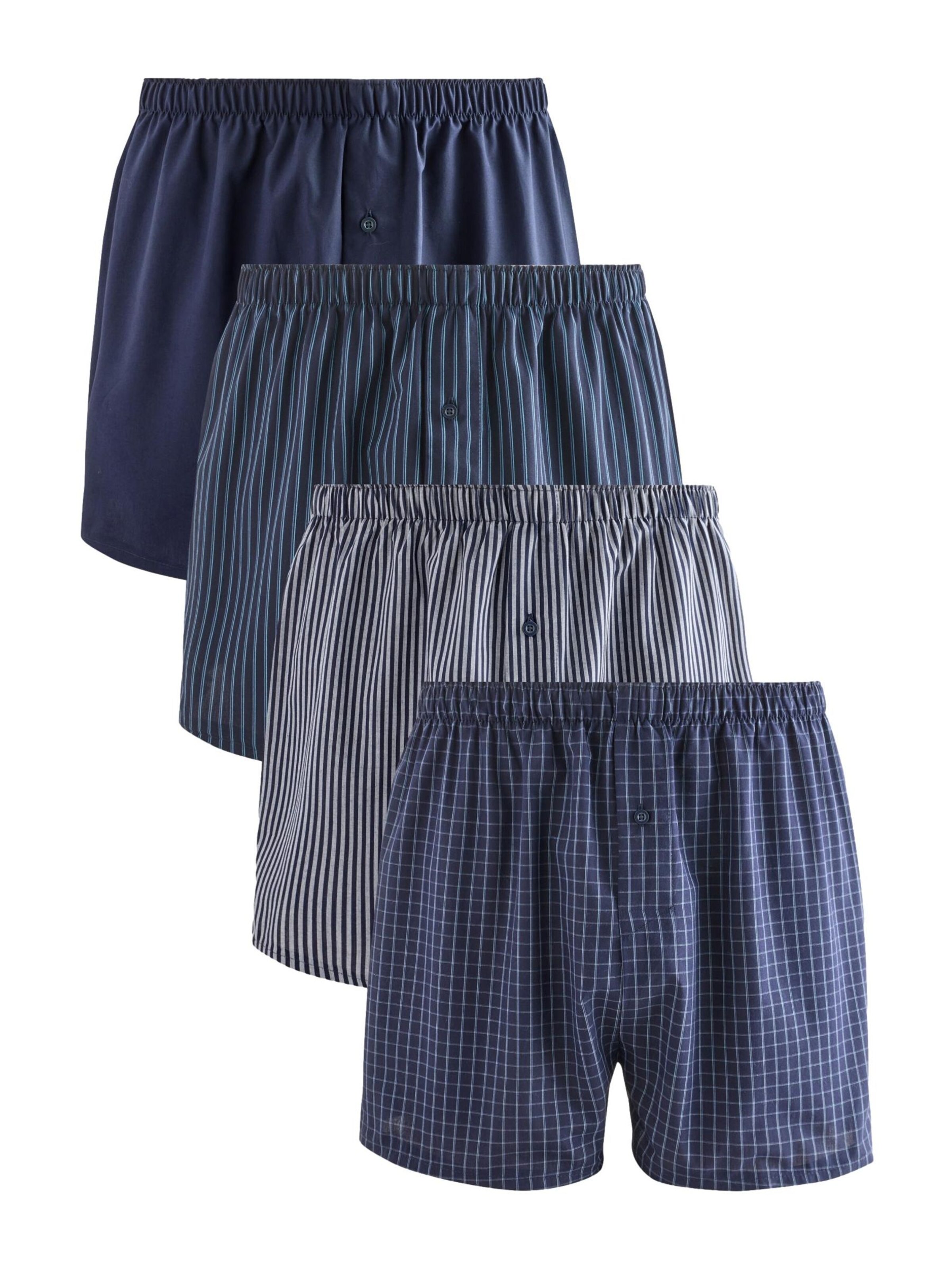 Next Шорты Боксеры в Синий: спереди