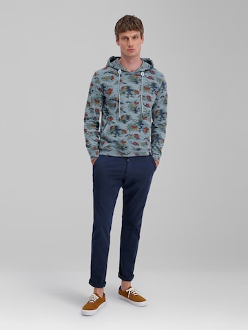 TIMEZONE Hoodie Timezone in Blau