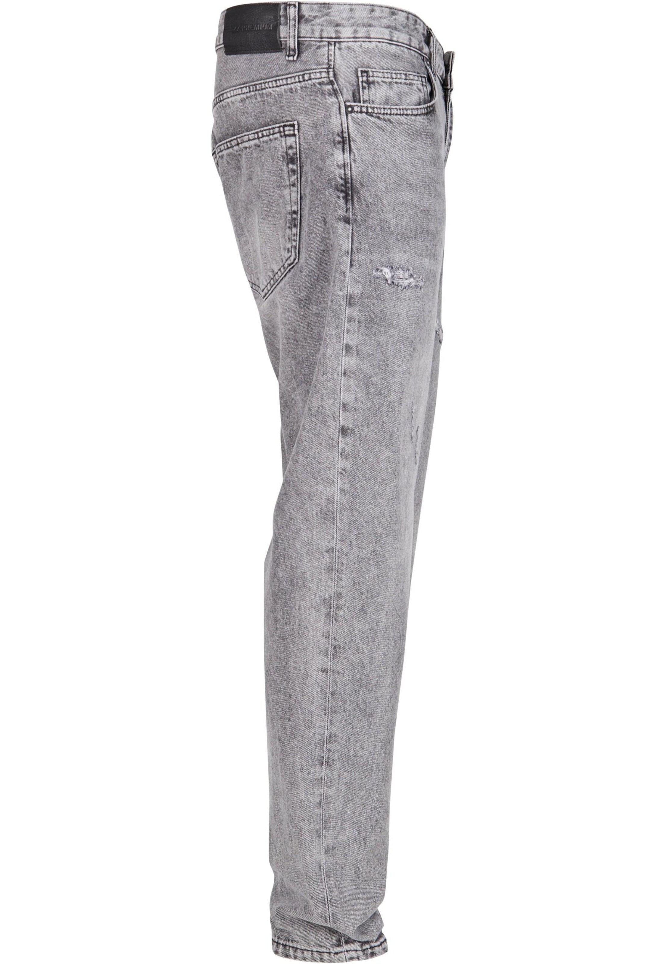 2Y Premium Regular Jeans in Grau