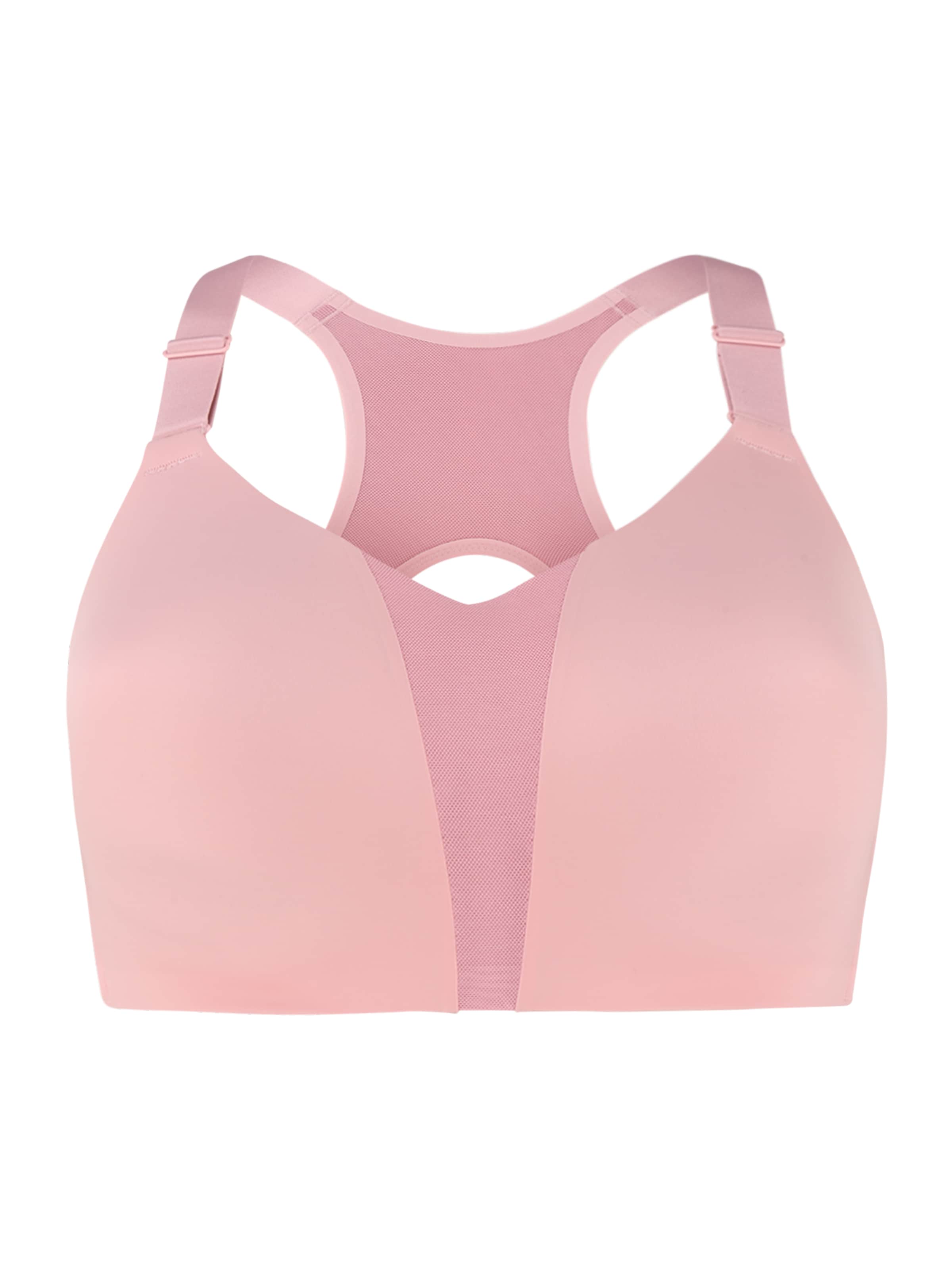 Frauen Sportbekleidung NIKE Sport-BH 'Rival' in Pink, Rosa - GR45757 Frauen Sportbekleidung NIKE Sport-BH 'Rival' in Pink, Rosa - GR45757
