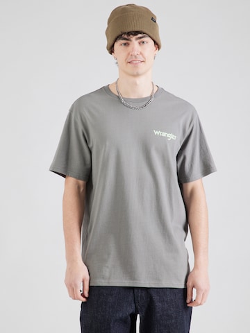 WRANGLER Μπλουζάκι 'GRAPHIC TEE' σε γκρι