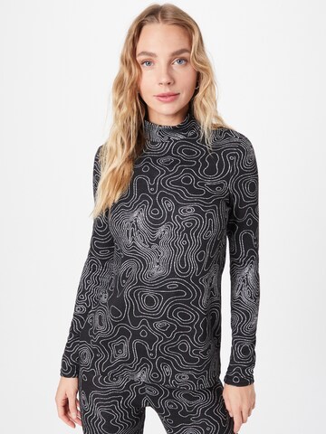 River Island Shirt in Black: front