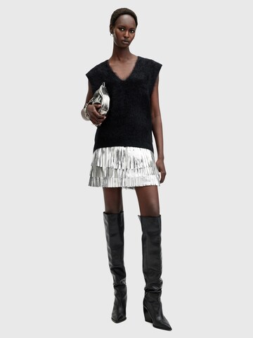 AllSaints Φούστα 'AISHA' σε ασημί