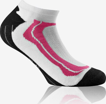 Calzino invisibile di Rohner Socks in bianco