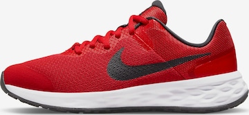 NIKE Buty sportowe 'REVOLUTION 6' w kolorze czerwony: przód