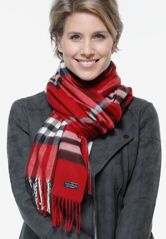 FRAAS Scarf in Red: front