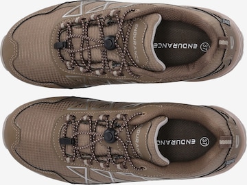 ENDURANCE Running Shoes 'Treck Trail' in Brown