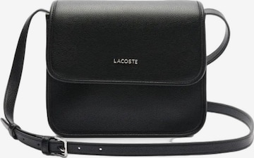 LACOSTE - Bolso de hombro 'Elegance' en negro: frente