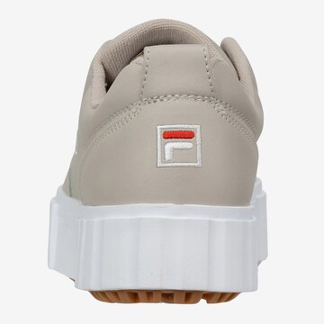 Baskets basses FILA en gris