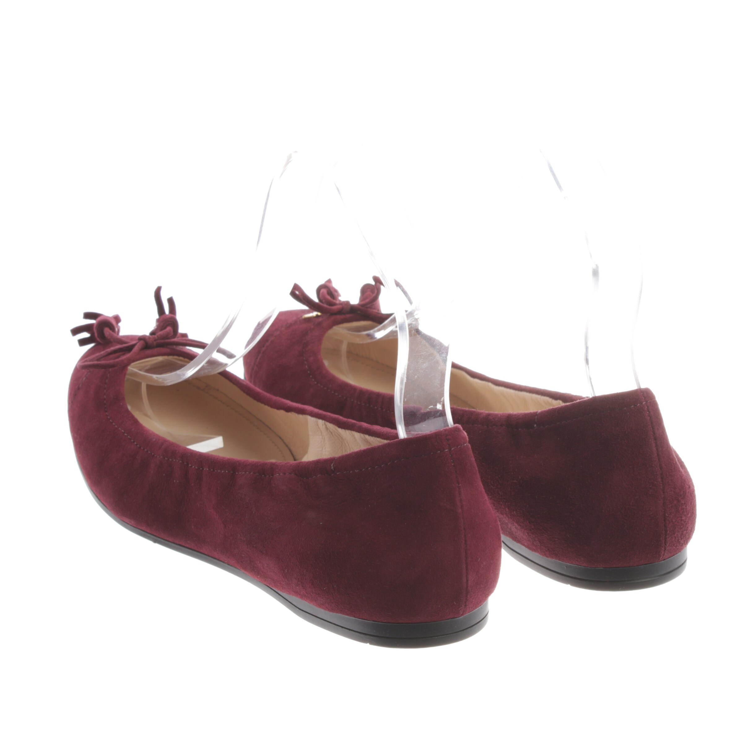 PRADA Flats & Loafers in 37,5 in Red