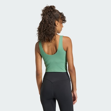 ADIDAS PERFORMANCE - Soutien Bustier Top desportivo 'Studio All Me' em verde