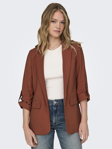 Blazer 'Aris' ONLY en marron : devant