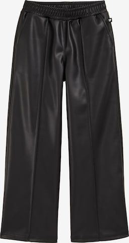 juoda WE Fashion Standartinis Kelnės: priekis