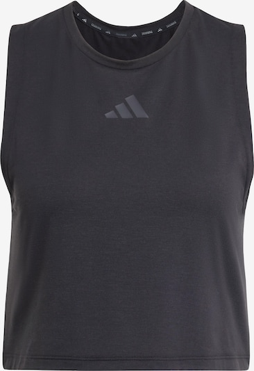 ADIDAS PERFORMANCE Sporttop 'Power' in grau / schwarz, Produktansicht