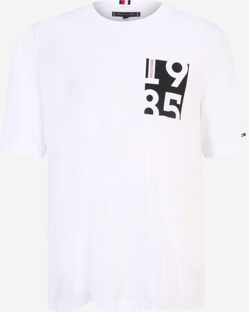 Tommy Hilfiger Big & Tall T-Shirt in Weiß: predná strana
