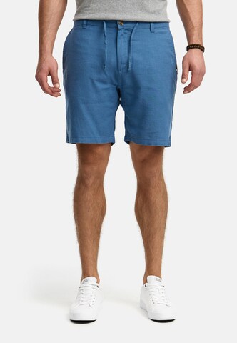 INDICODE JEANS Regular Pants 'Erwil' in Blue: front