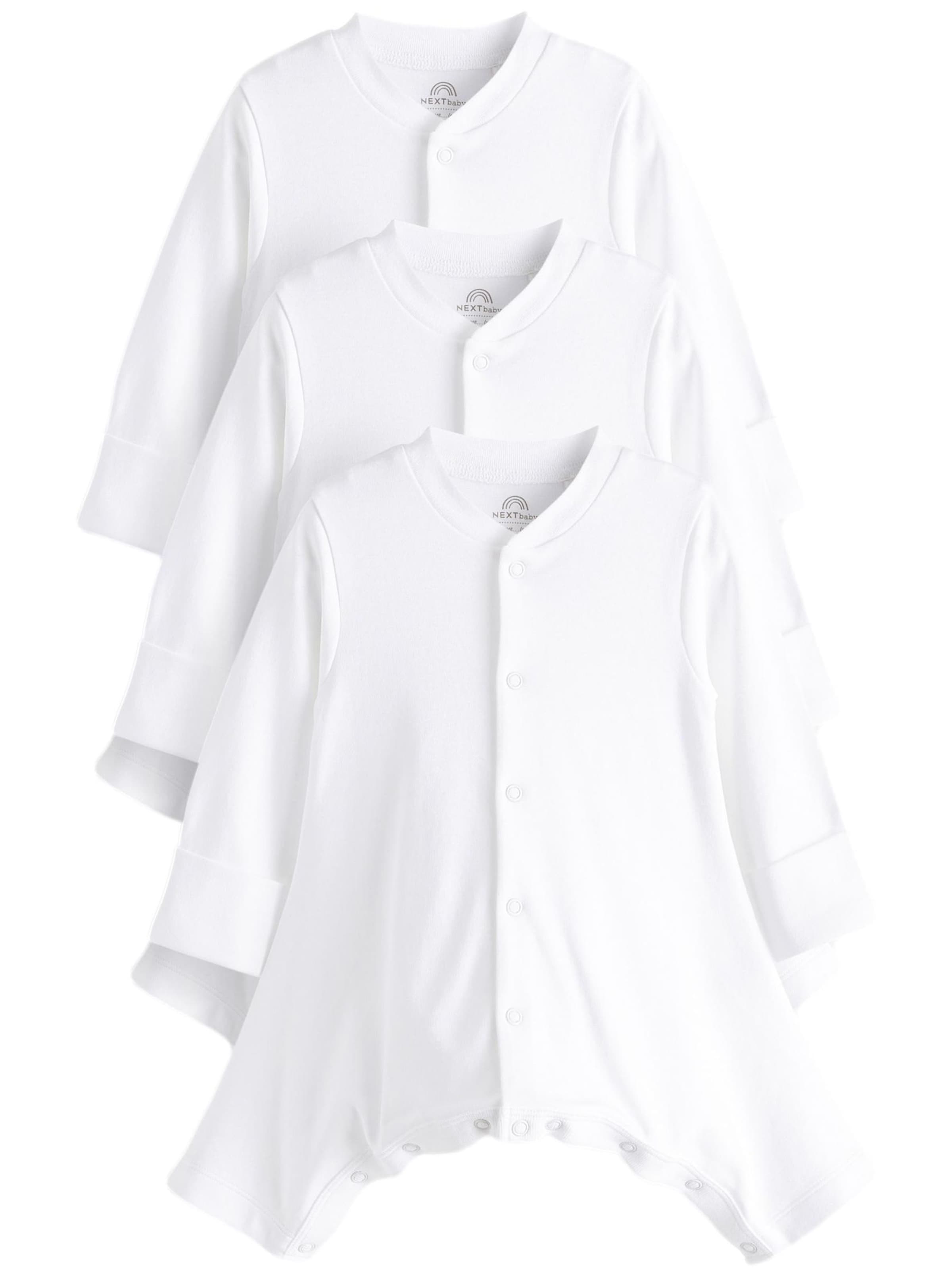 Next Комплект пижама в бяло: отпред