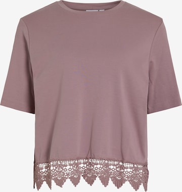 T-shirt 'VIPAVIA' VILA en violet : devant