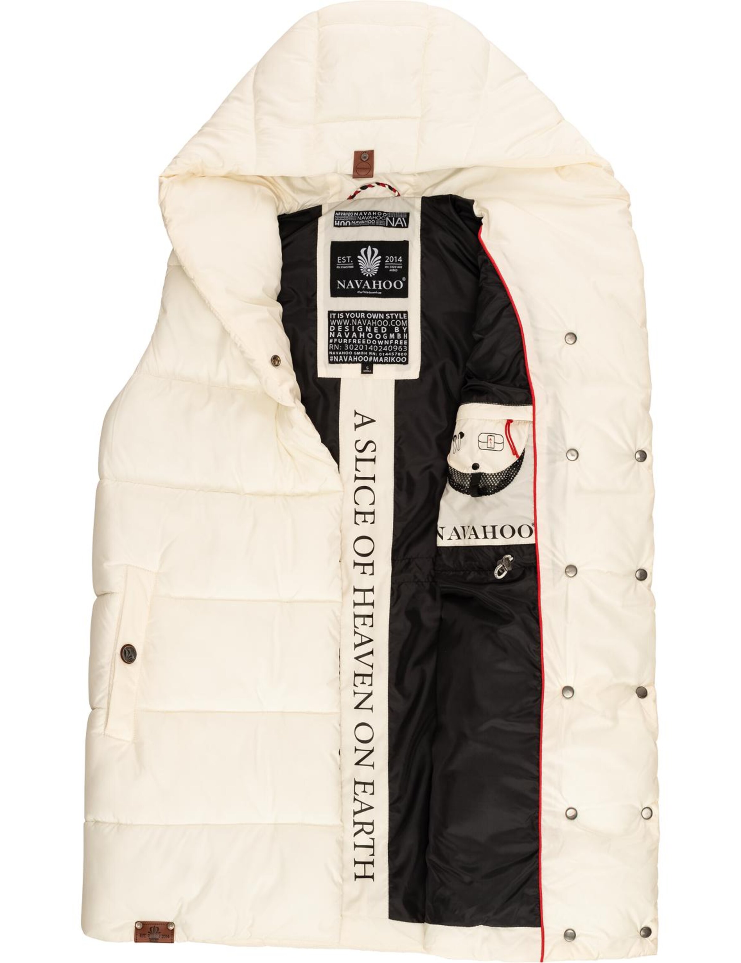 NAVAHOO Жилетка 'Madilynaa' в Белый