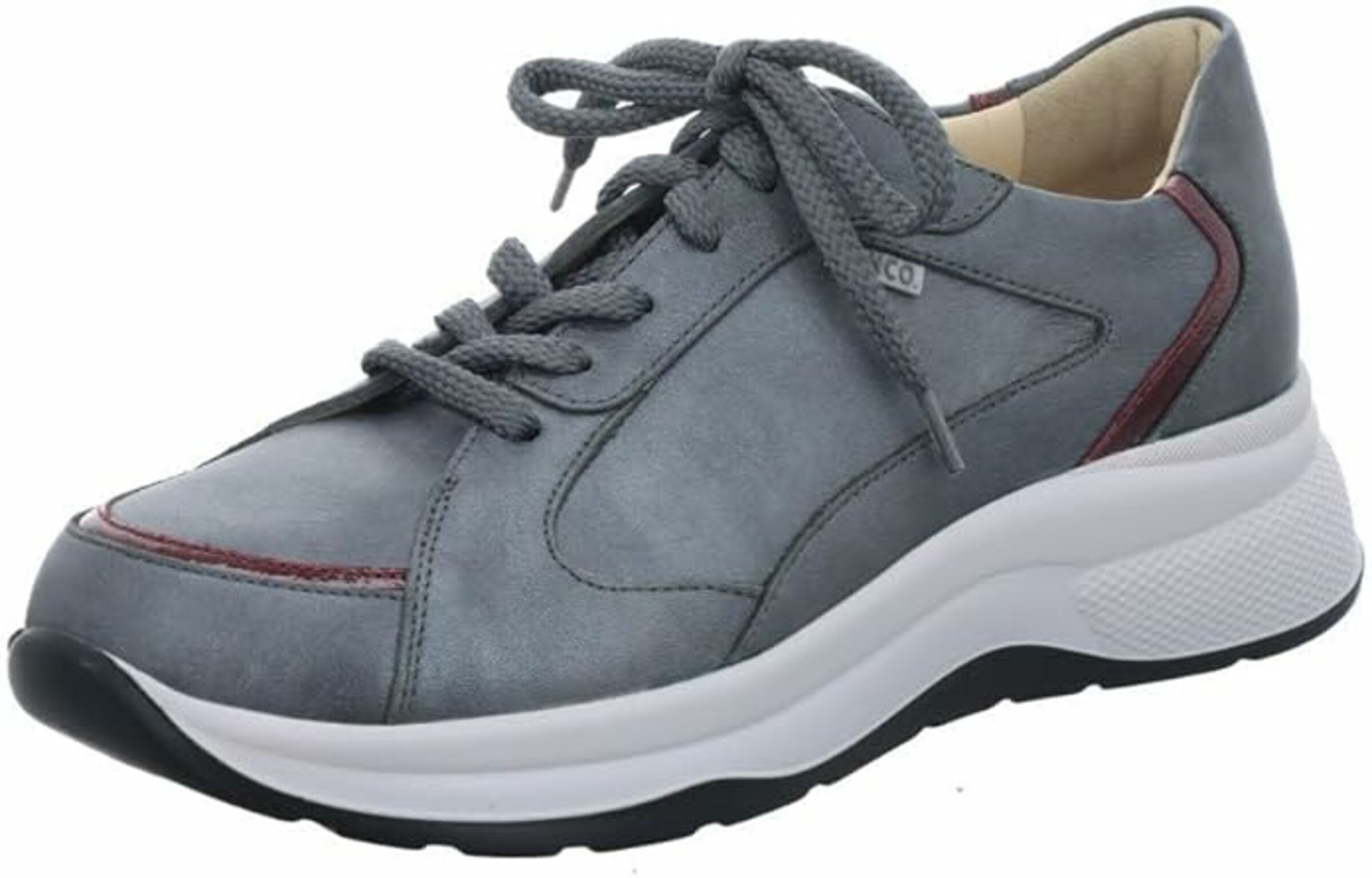 Finn Comfort Sneaker in Grau: Vorderseite