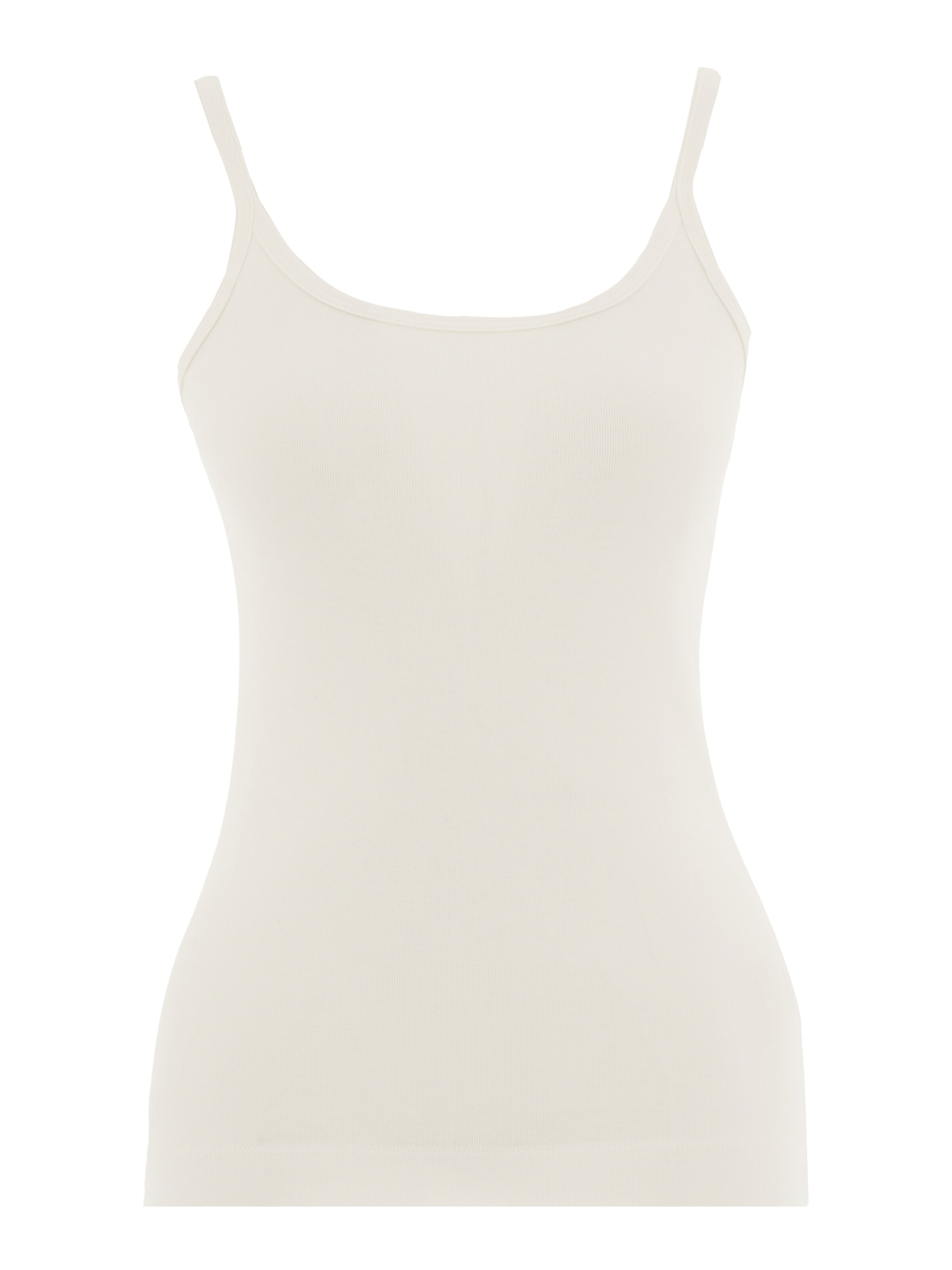 Organication Top in Weiß: Vorderseite