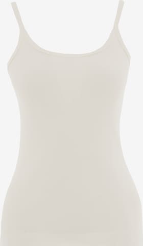 Organication Top in Weiß: Vorderseite