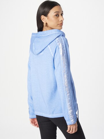 Soccx Zip-Up Hoodie in Blue