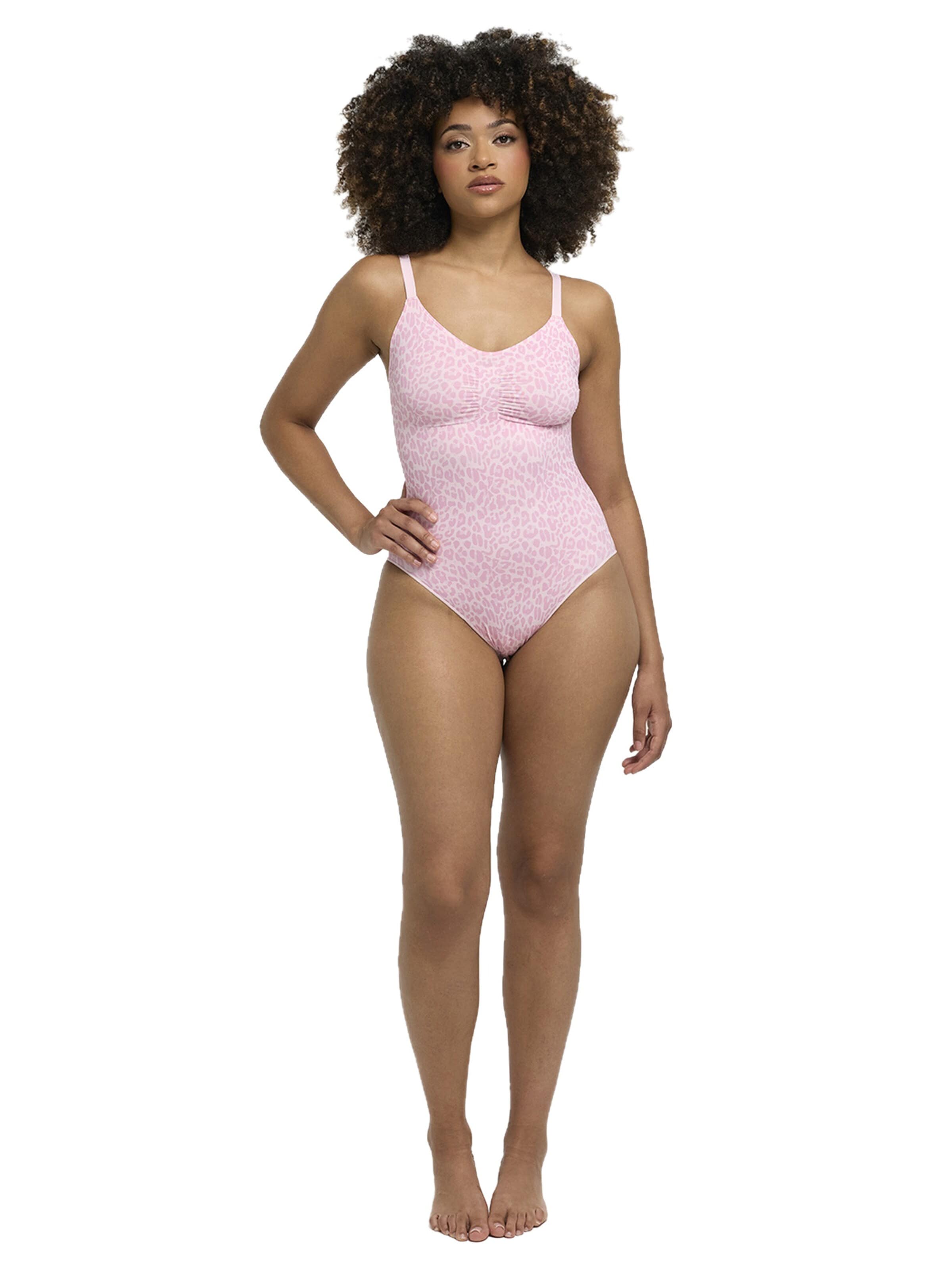cfab - Body moldeador 'Bodysuit Sculpting Shapewear mit Slip' en rosa
